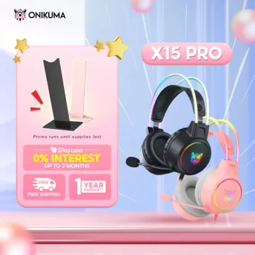 Onikuma X15 Pro Wired Gaming Headset