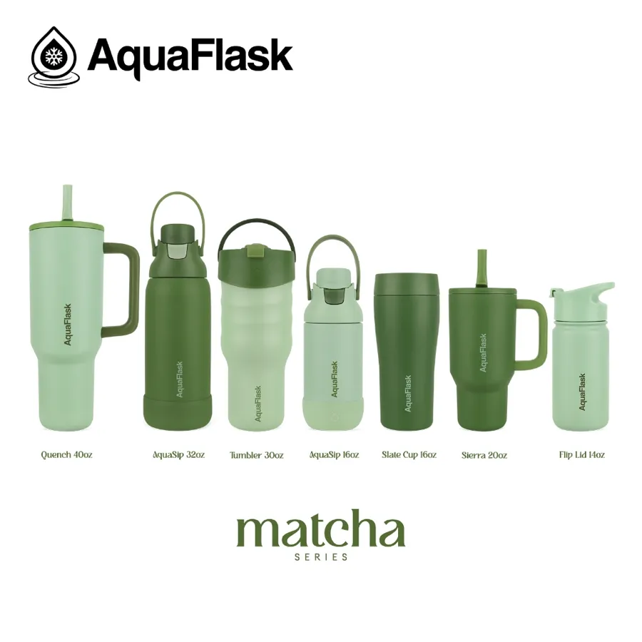 AquaFlask Matcha Collection Insulated Bottle
