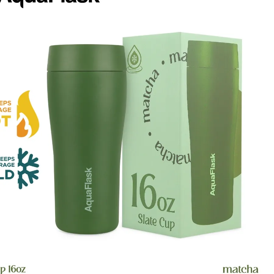 AquaFlask Matcha Collection Insulated Bottle photo 3