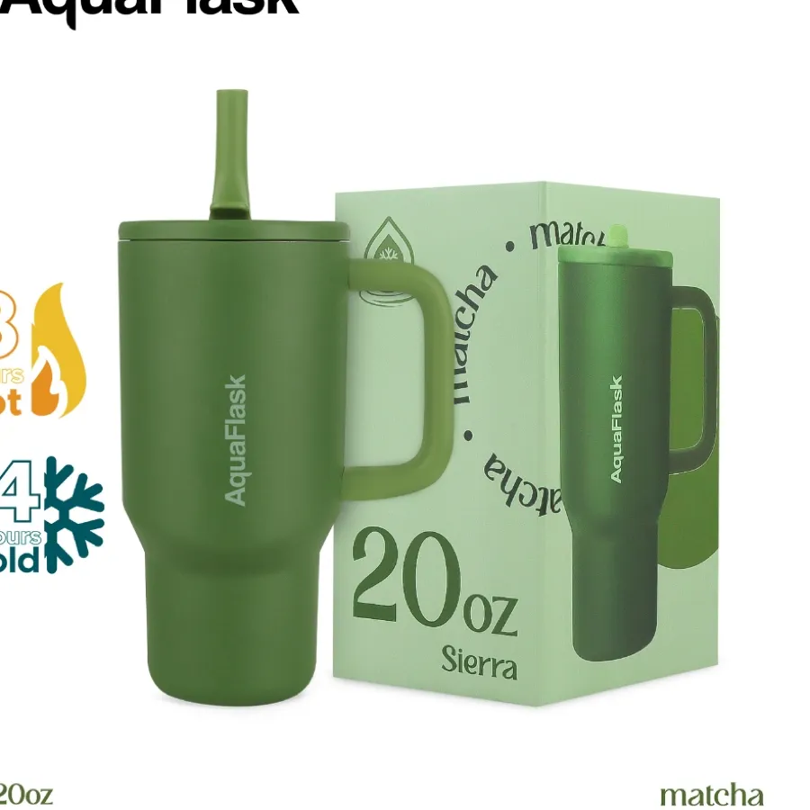 AquaFlask Matcha Collection Insulated Bottle photo 5